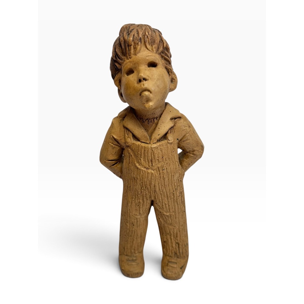 Vintage MCM Lee Bortin Originals Boy Standing Figurine